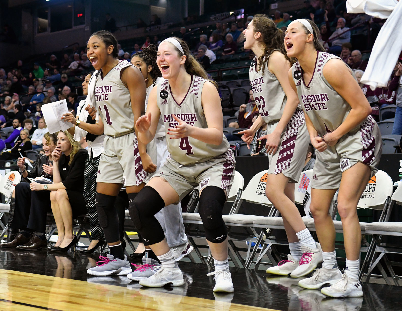 Missouri State vs UNI at the 2019 Missouri Valley Conference Women's Basketball Tournament